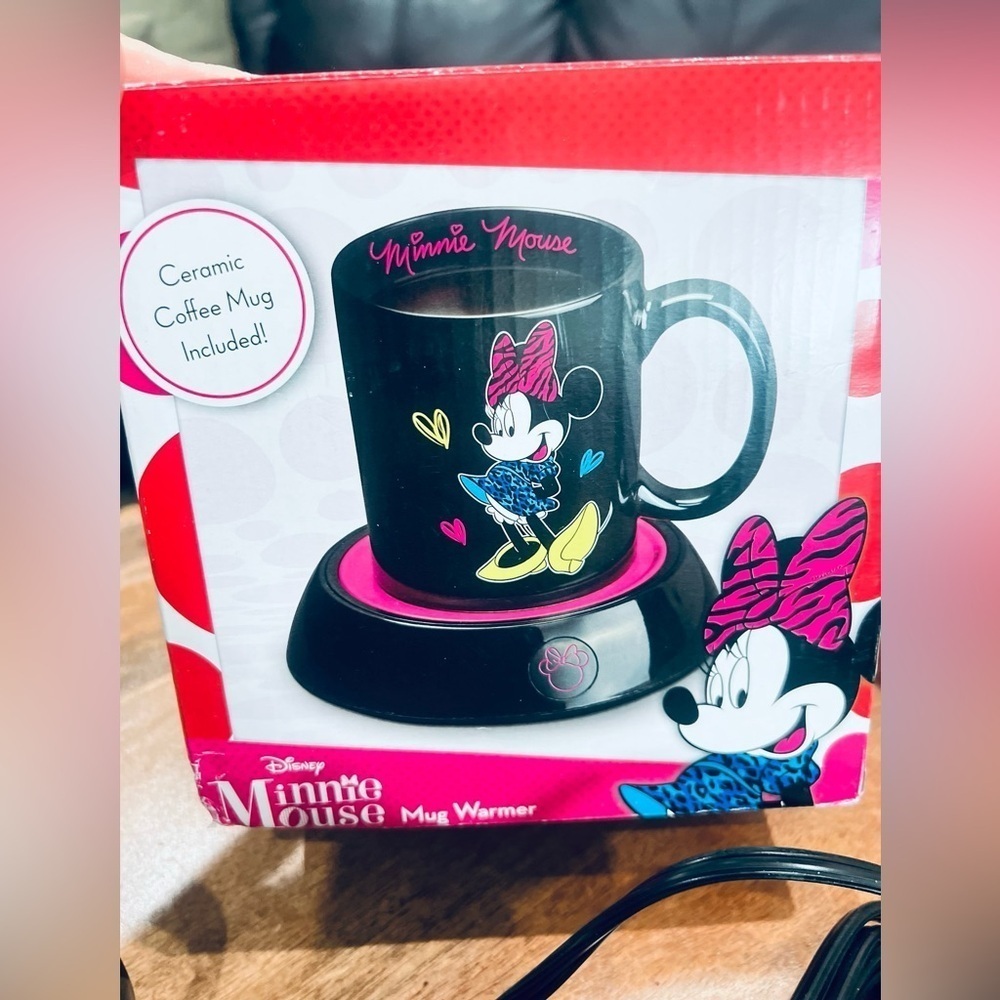 Disney mug and mug warmer set Disney Minnie Mouse